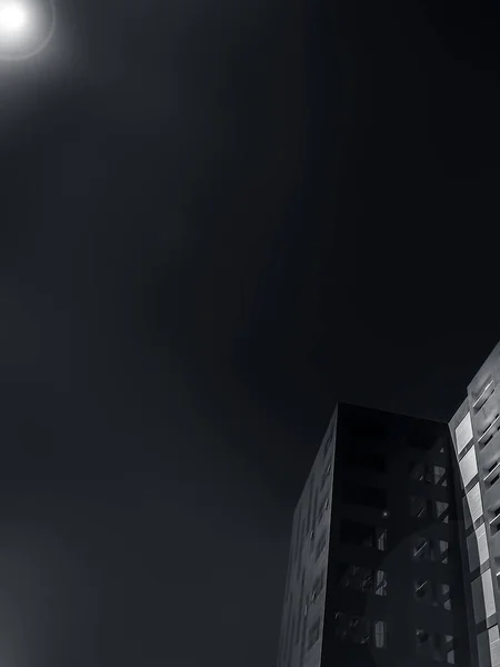 Мінімалістичний Архітектурний Знімок Екстер Єру Будівлі — стокове фото