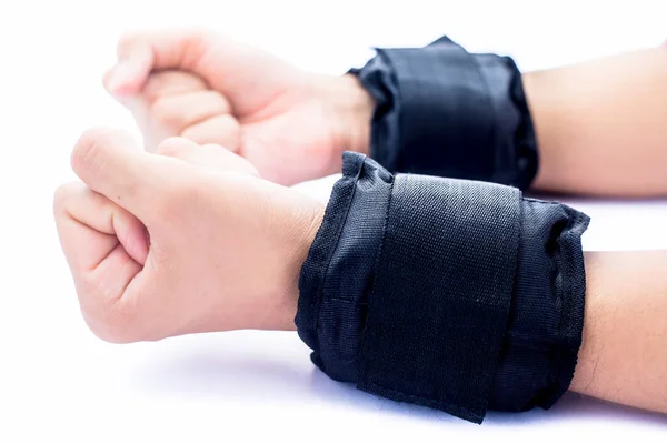 View Make Hands Sport Bands — Stock Photo, Image