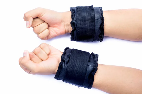 View Make Hands Sport Bands — Stock Photo, Image