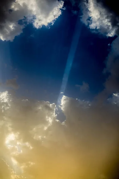 Barevná Obloha Pozadí Používaná Pro Účely Nahrazení Textury Nebe — Stock fotografie