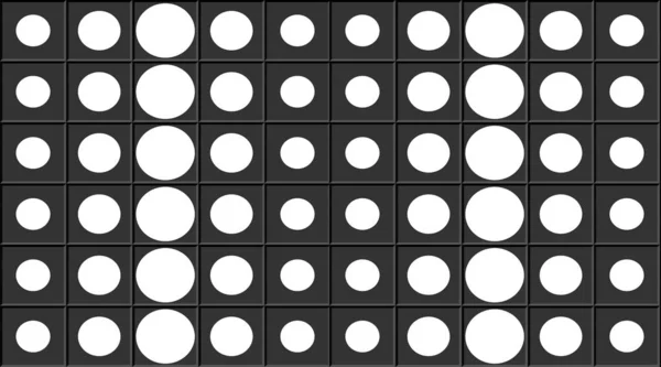 Geometrie Patroon Geïsoleerd Bestaande Uit Cirkels Gebruikt Veel Opzichten Zoals — Stockfoto