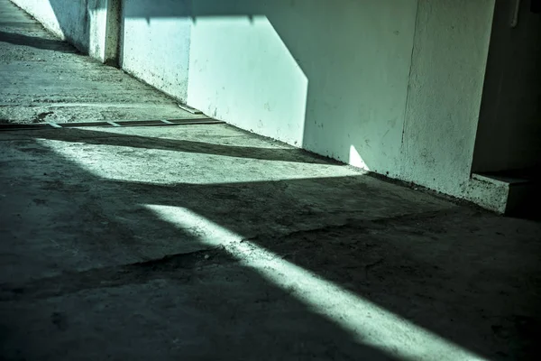 Concrete Underground Crossing Sun Rays — Stock Photo, Image