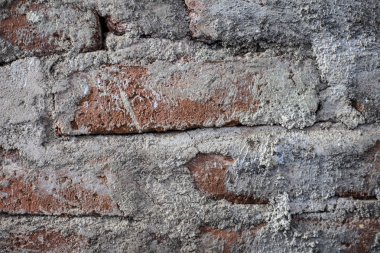 soyut eski yıpranmış kerpiç duvar arka plan