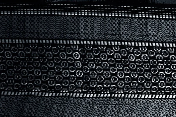 Abstracte Naadloze Donkere Stof Textuur Met Geometrische Ontwerpen — Stockfoto