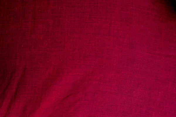 Абстрактна Безшовна Текстура Темно Червоної Тканини — стокове фото