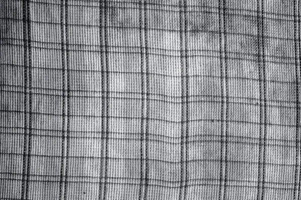 Abstrakt Sömlös Mörk Tyg Textur Bestående Kvadrater Och Linjer — Stockfoto