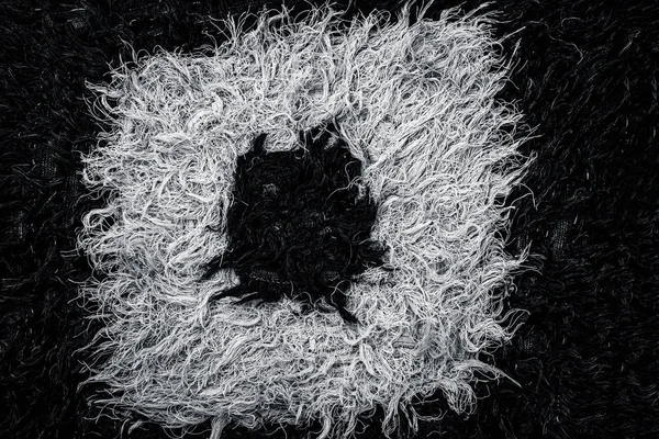 Abstraktní Bezešvé Textury Tmavém Povrchu Bílým Barevným Čtvercovými Tvary Uprostřed — Stock fotografie
