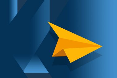 geometrik şekilli soyut üçgen arka plan