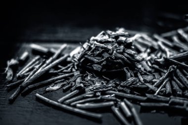 Çılgın kök yığını, yakın çekim