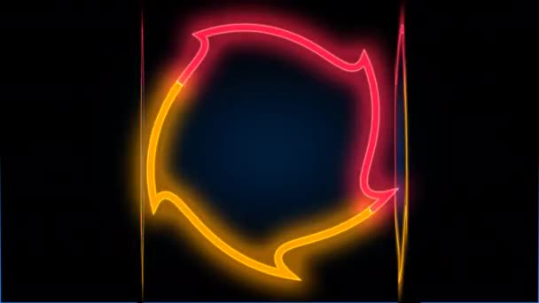 polystar avec néons - mouvement