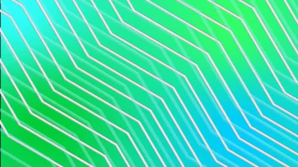 Wavy Structure Lines Video Animation — Stock Video