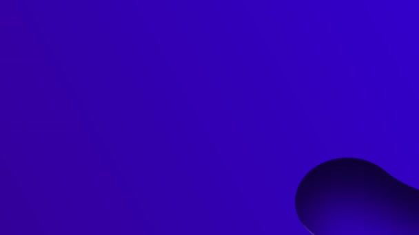 Растущие Круговые Петли Фиолетовом Фоне Идеально Подходит Интро Анимации — стоковое видео