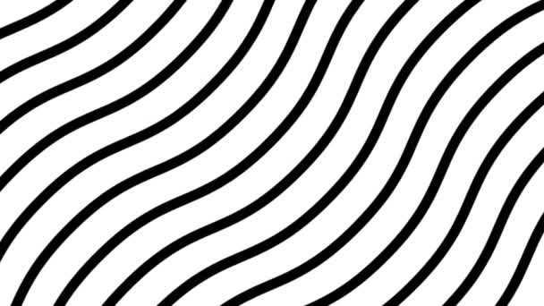 波浪形结构线 影像动画 — 图库视频影像