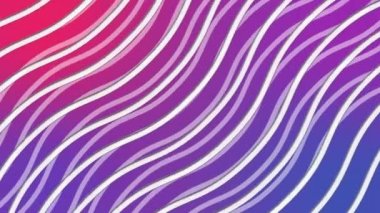 Dalgalı yapı çizgileri. video canlandırması