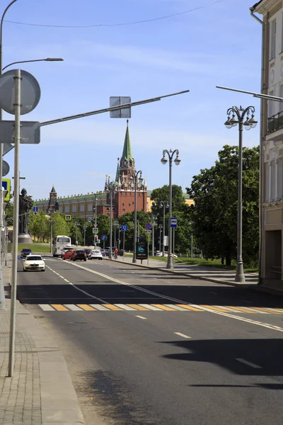 Moskou Rusland Stadsmensen Reizen Historische Bezienswaardigheden — Stockfoto