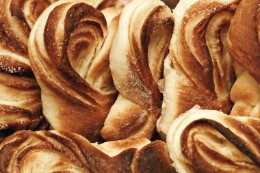 Çörekler. Ekmek. Bu pasta. Lezzetli tatlı. Kek kırmızı.