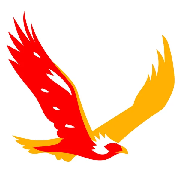 Eagle vogel symbool — Stockvector