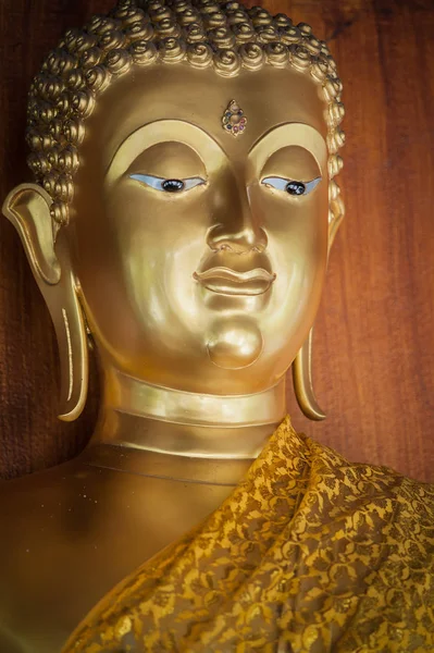 Primer Plano Estatua Buda Templo Budista Chiang Mai Provincia Del — Foto de Stock
