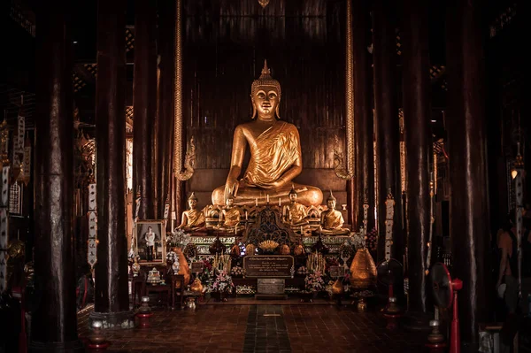 Chiang Mai Tailandia Circa Mayo 2018 Estatua Buda Templo Buddhist — Foto de Stock