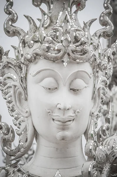 Wat Rong Khun White Temple Chiang Rai Thailand Circa May — Stock Photo, Image