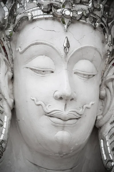 Wat Rong Khun Witte Tempel Chiang Rai Thailand Omstreeks Mei — Stockfoto