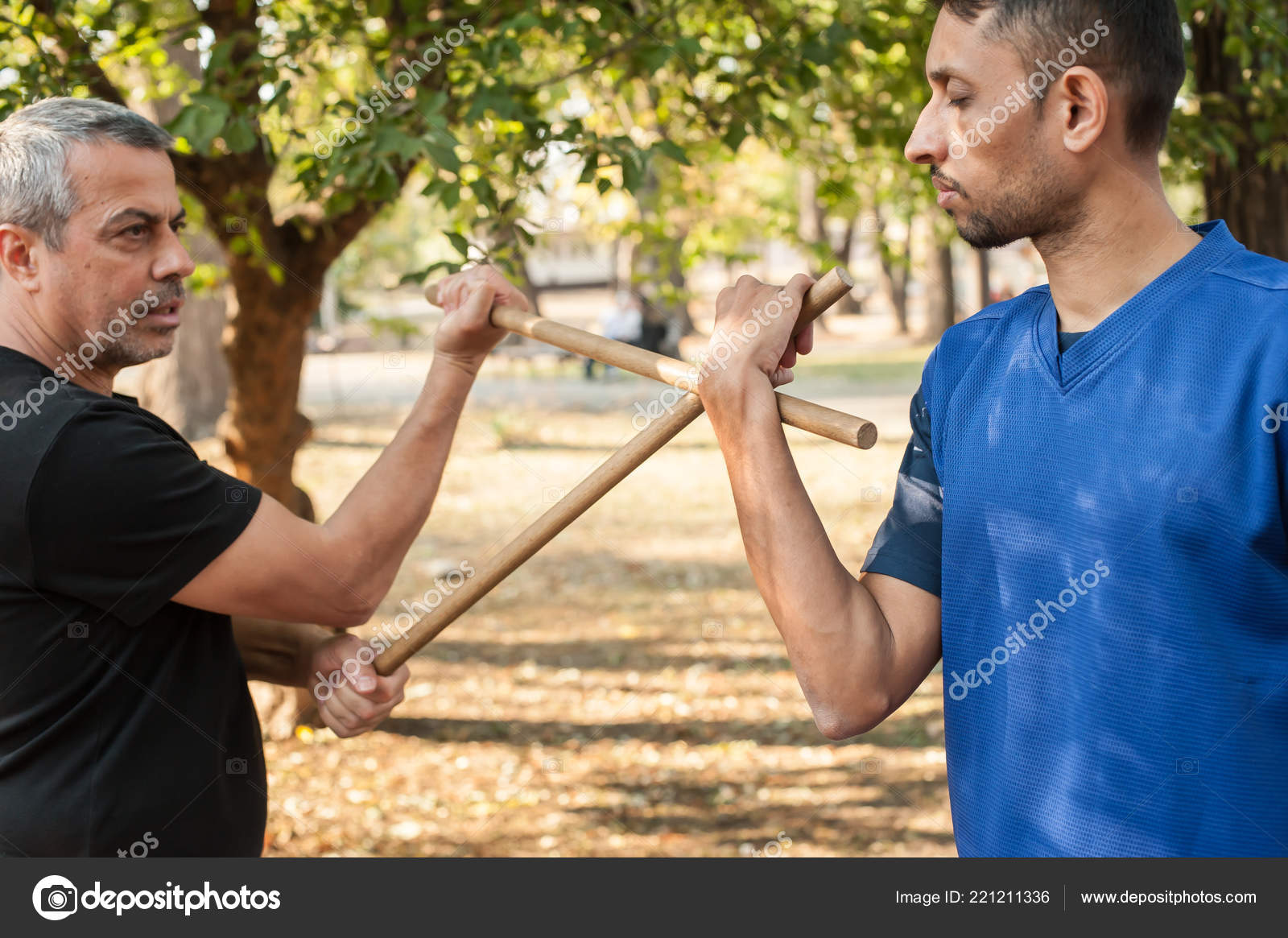 Kapap Instructor Fabian Garcia Demonstrates Filipino Escrima Stick