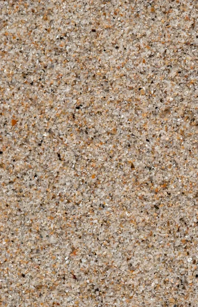 Homoktextúra. Homokos strand a háttérben. Felülnézet — Stock Fotó