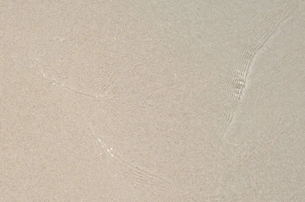 Struttura della sabbia. Spiaggia di sabbia per sfondo. Vista dall'alto — Foto Stock