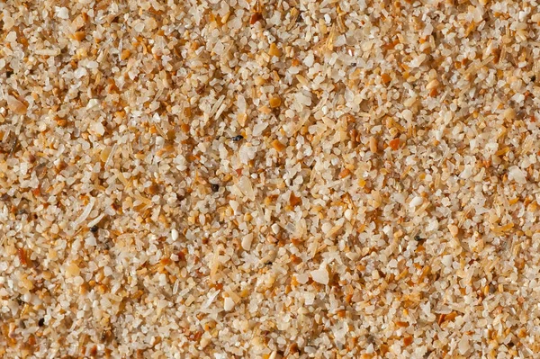 Tekstura piasku. Piaszczysta plaża dla tła. Widok z góry — Zdjęcie stockowe