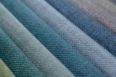 Kumaş şeritler. farklı renklerde çizgili arkaplan