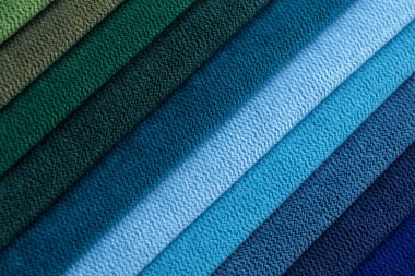 Kumaş şeritler. farklı renklerde çizgili arkaplan