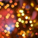Colored Abstract Blurred Lights Background