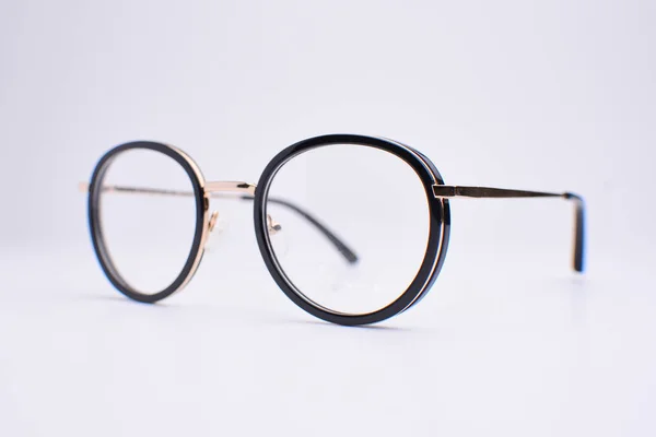 Oční Brýle Izolované Bílém Pozadí — Stock fotografie