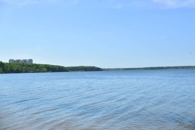 Yaz gününde güzel manzara 