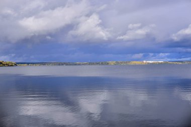 Yaz gününde güzel manzara 