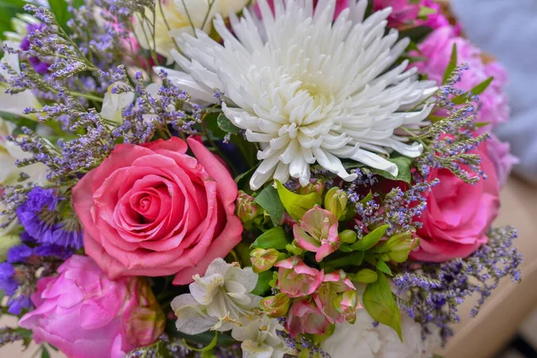 Bouquet Fresh Wonderful Flowers — Stock Photo, Image