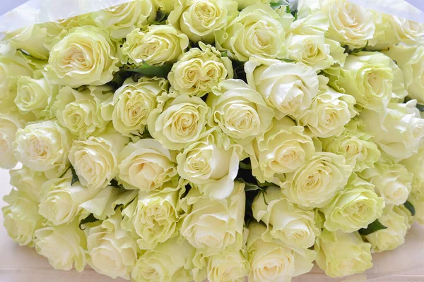 Bouquet Fresh Bright Rose Flowers — Stock Photo, Image