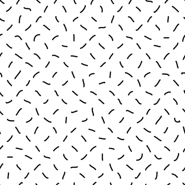 黑白抽象无缝图案 — 图库矢量图片
