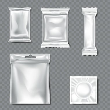 Set akışı paketi şeffaf arka plan üzerinde.