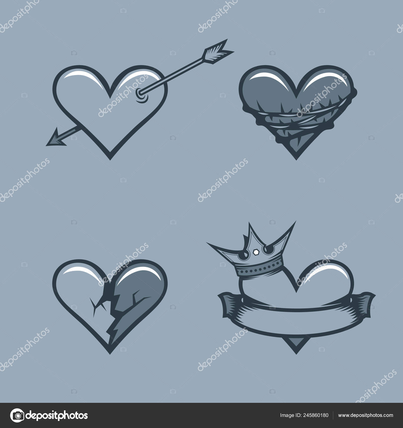 Vektorgrafiken Gebrochenes Herz Tattoo Vektorbilder Gebrochenes Herz Tattoo Seite 3 Depositphotos