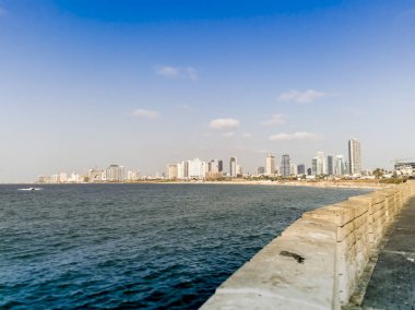 Tel Aviv city Jaffa görünümünden
