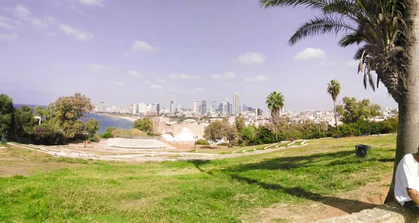 Panorama-view van Tel Aviv — Stockfoto