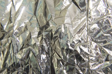 Buruşuk metal folyo arka plan