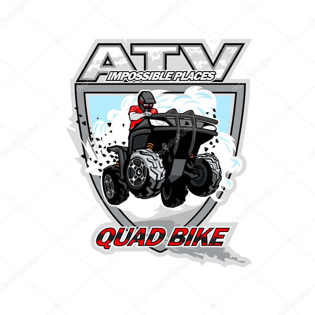 ATV Quad Bike, Impossible places.