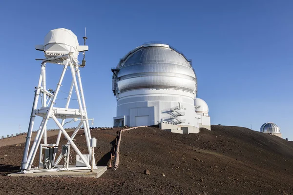 ハワイ島 マウナ ケア山ジェミニ北望遠鏡 — ストック写真