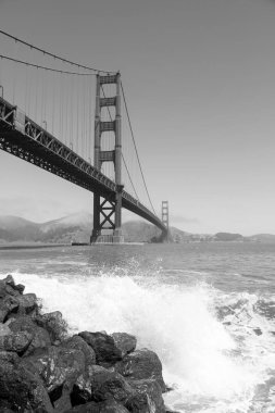 San Francisco 'daki Golden Gate Köprüsü, Kaliforniya, ABD