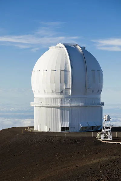 Мауна Кеа Канади Франції Гаваї Телескопа Cfht Великий Острів Гаваях — стокове фото