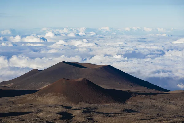 Più Coni Cenere Vicino Vertice Mauna Kea Hawaii Stati Uniti — Foto Stock