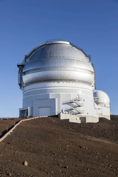 Mauna Kea Gemini Noord Telescoop Big Island Hawaii — Stockfoto