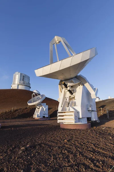 Mauna Kea Smithsonian Submilimetrové Pole Velký Ostrov Havaj — Stock fotografie